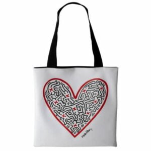 Borsa Single Heart White