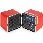 Radio.Cubo 50° Arancio Brionvega