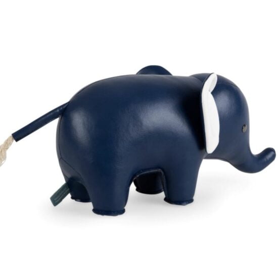 Elefante Blu Fermalibri Zuny dietro