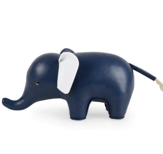 Elefante Blu Fermalibri Zuny lato