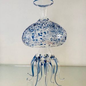 Decanter Medusa-blu Massimo Lunardon