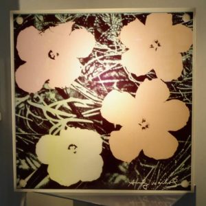 Lampada Flowers Andy-Warhol