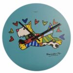 Orologio-da-parete Happy-Dog Romero Britto