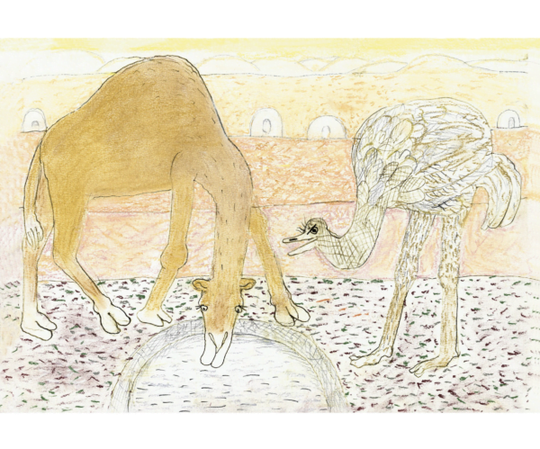 Serigrafia The Camel-and-the-Ostrich Magis