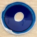 Vassoio Gaetano-Pesce Rotondo L Blu