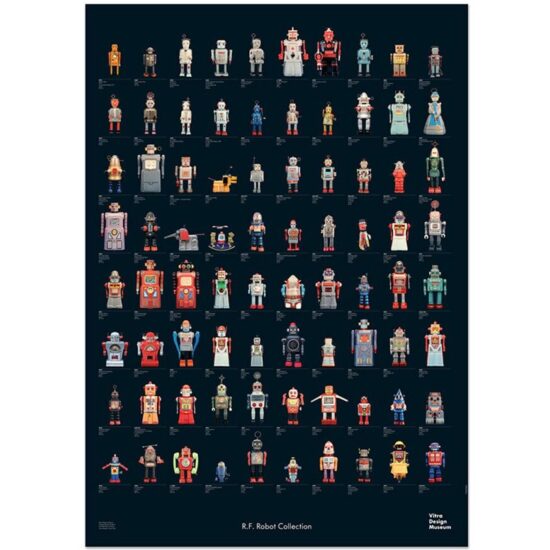 R.F. Robot Collection Poster