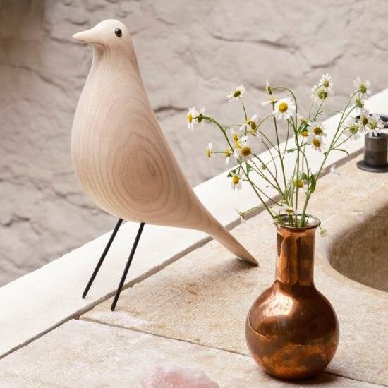Eames House Bird Cotton_White Vitra ambientato