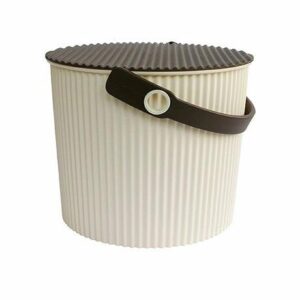 Secchiello Omnioutil-Bucket Mini Avorio-Marrone