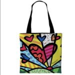 Borsa A Lot Of Hearts Romero Britto