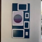 Portafotografie Magnetico Parete R_S Blu