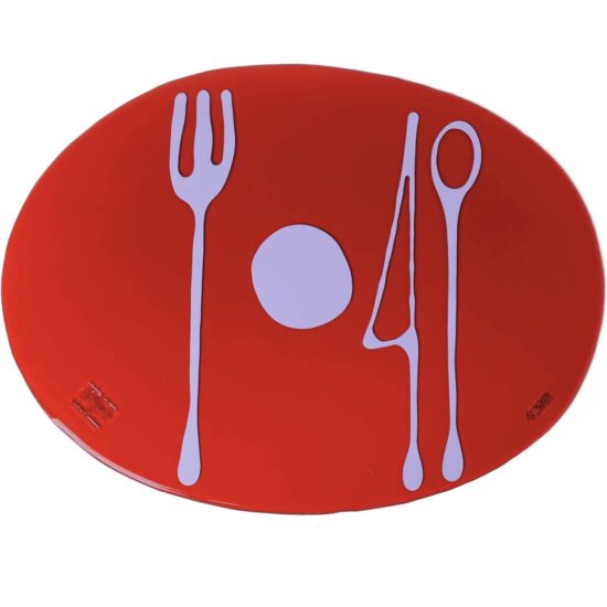 Tovaglietta Gaetano-Pesce Rubino-scuro Lilla