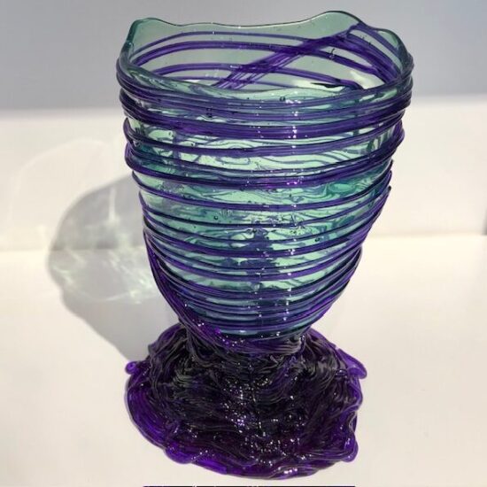 Vaso Gaetano-Pesce Spaghetti S Azzurro