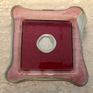 Vassoio Gaetano-Pesce Quadrato S Rosa