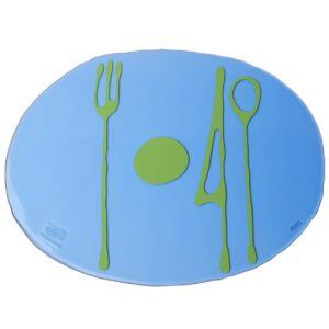 Tovaglietta Gaetano-Pesce Azzurro-chiaro Mela